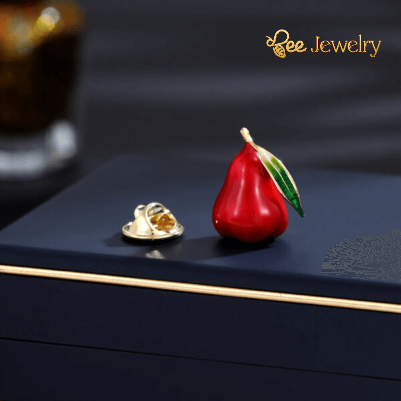 Pin Cài Áo Quả Mận