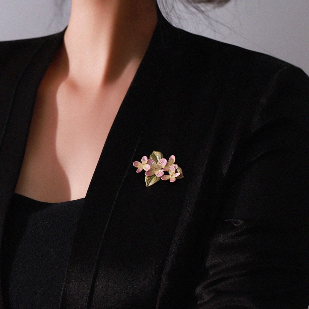 Trâm Cài Áo Hoa Lá - Hình ảnh 7