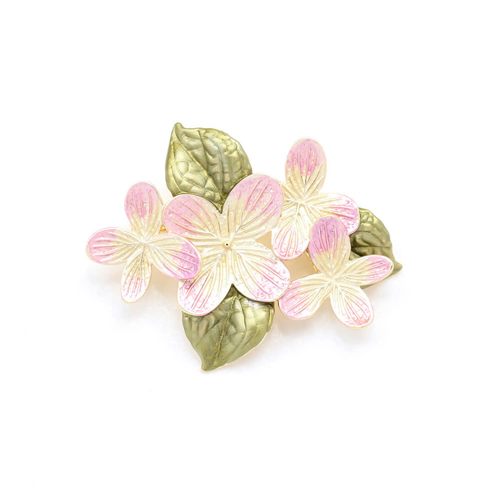 trâm cài áo hoa lá tráng mrn