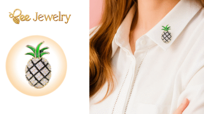 pin cài áo vest nữ