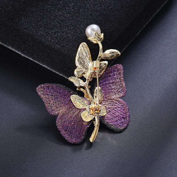 trâm cài áo bươm bướm