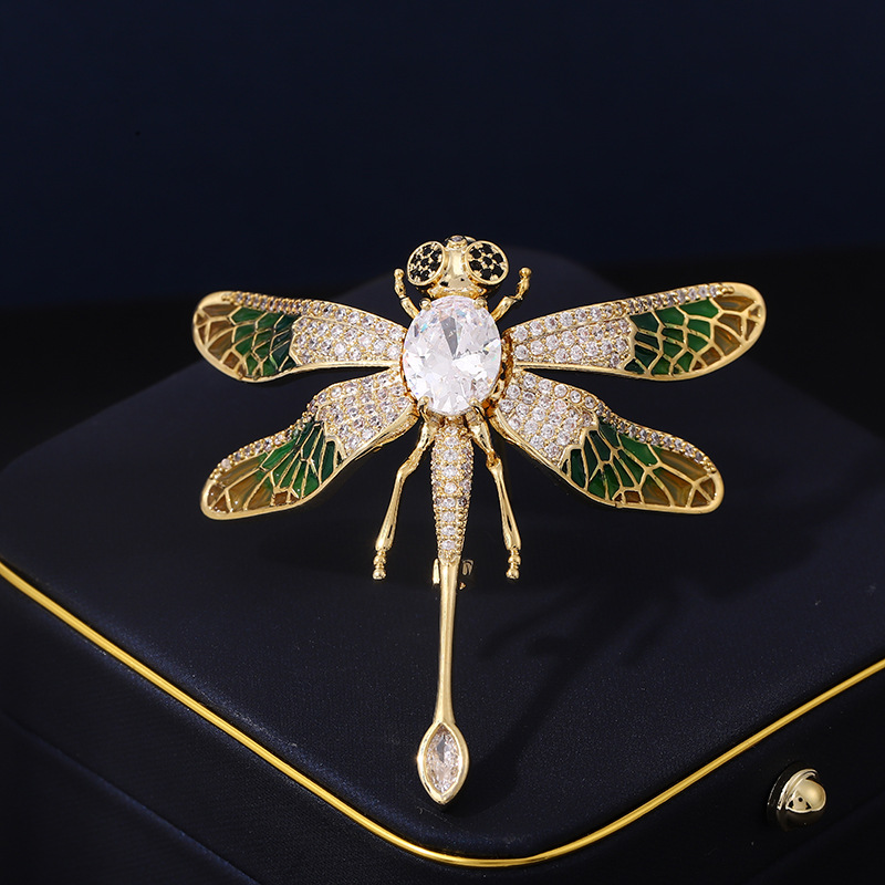 trâm cài áo chuồn chuồn