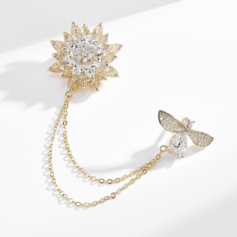 trâm cài áo bông tuyết