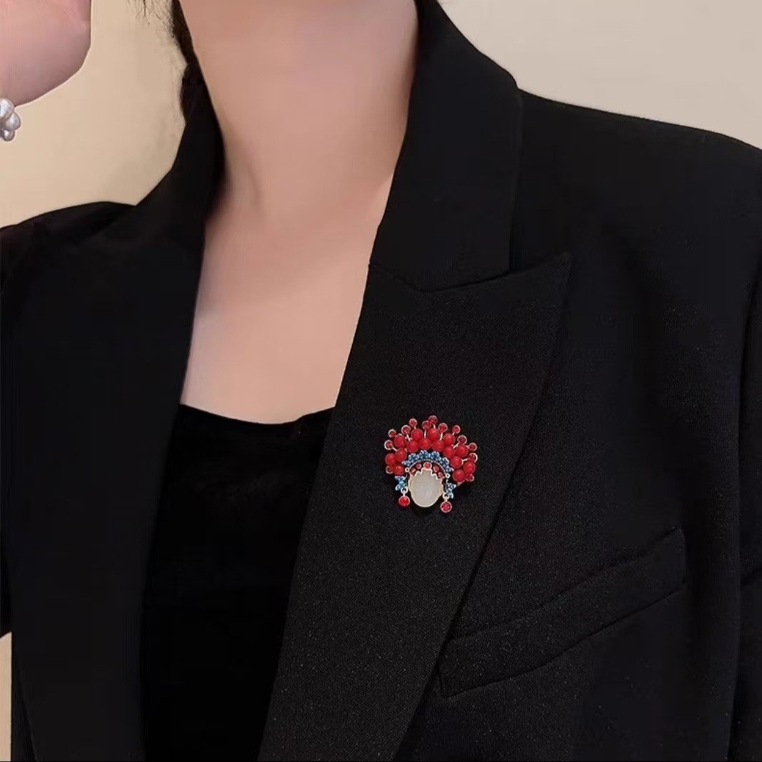 Trâm Cài Áo Mũ Cô Dâu Đính Đá - Hình ảnh 6