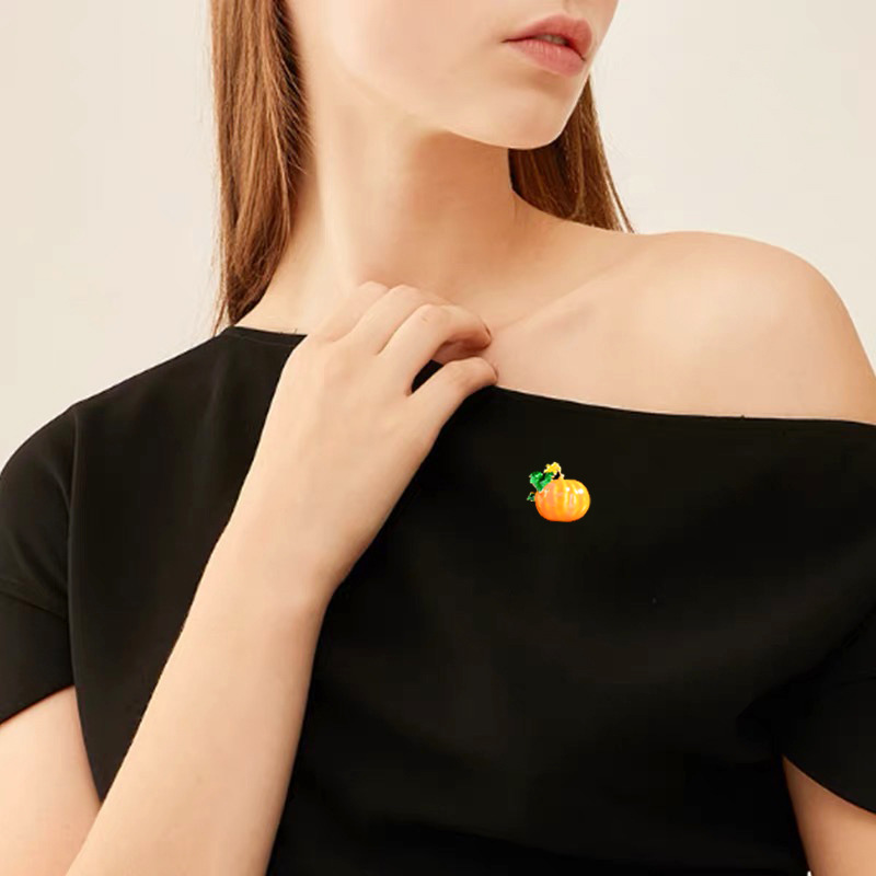 pin cài áo quả bí ngô