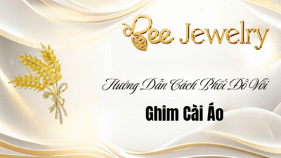 hướng dẫn phối đồ với ghim cài áo
