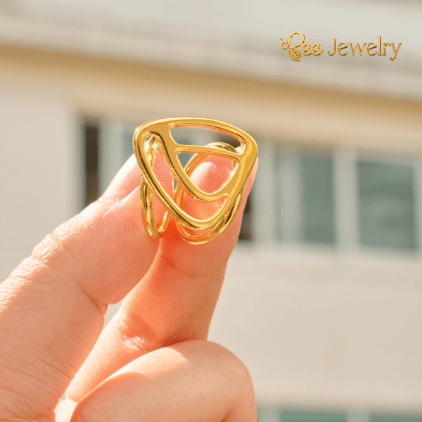 khuy cài khăn vietcombank mạ vàng 24K