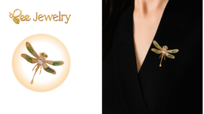 trâm cài áo vintage cho nữ