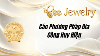 Các phương pháp gia công huy hiệu