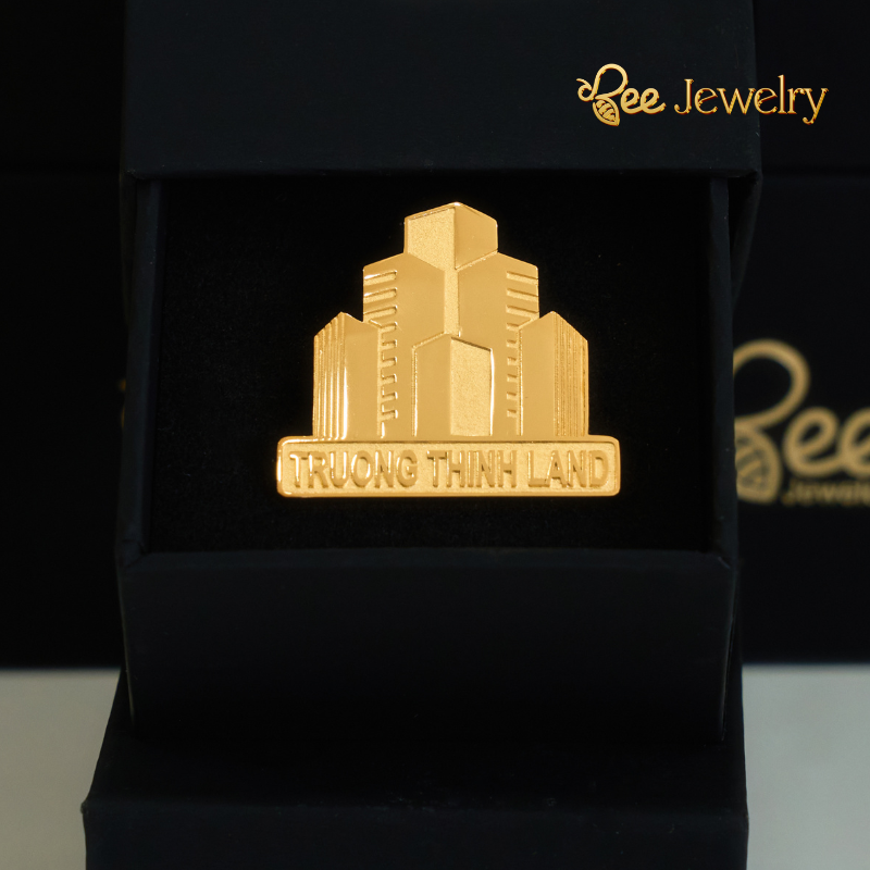 Mẫu gia công huy hiệu doanh nghiệp BĐS