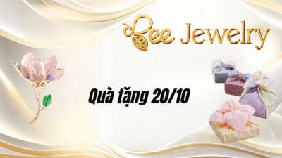 hoa cài áo làm quà tặng 20/10