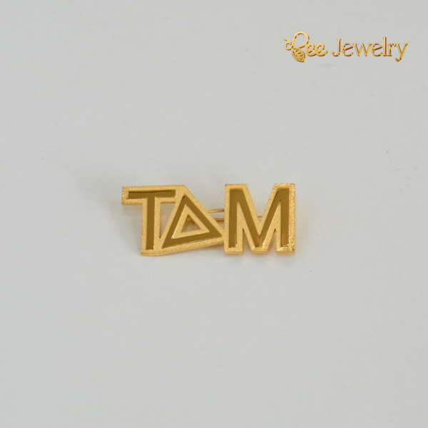 mẫu gia công huy hiệu mạ vàng 24K