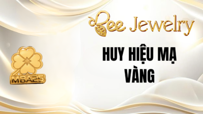 huy hiệu mạ vàng