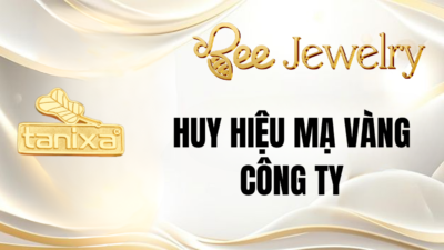 huy hiệu mạ vàng công ty