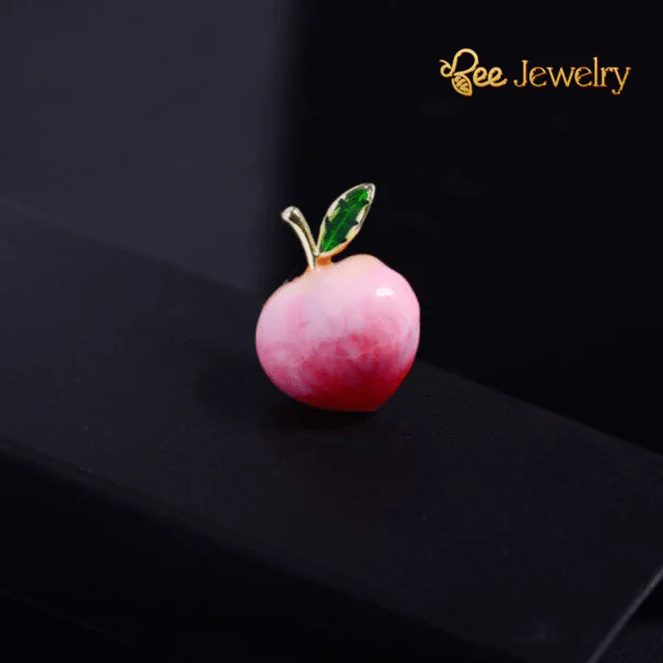 Pin Cài Áo Quả Đào
