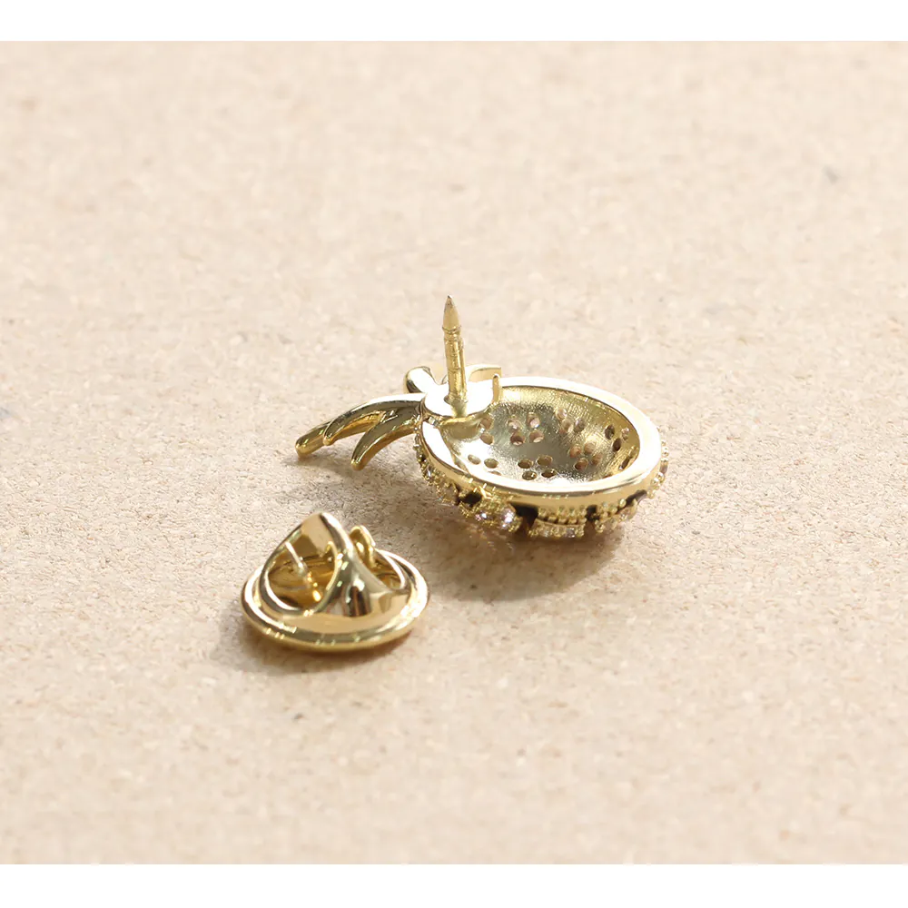 Pin Cài Áo Quả Dứa Đính Đá - Hình ảnh 7