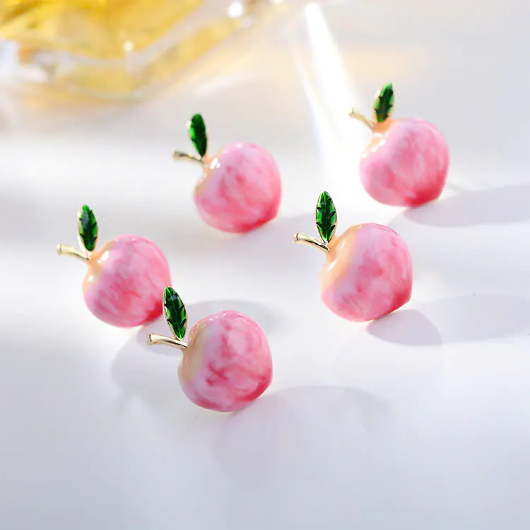 Pin Cài Áo Quả Đào - Hình ảnh 4