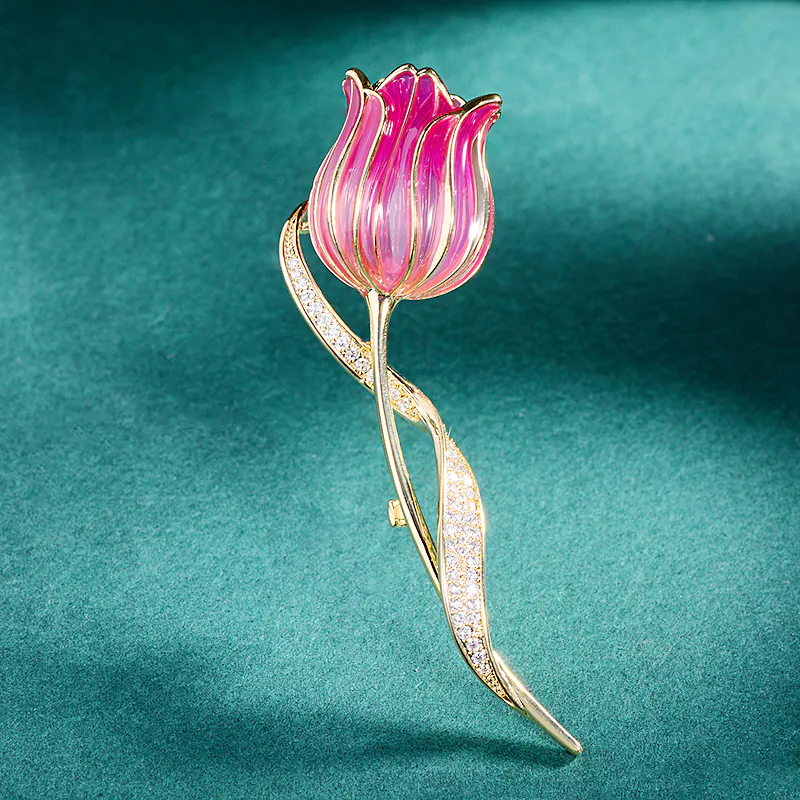 Trâm Cài Áo Hoa Tulip - Hình ảnh 5