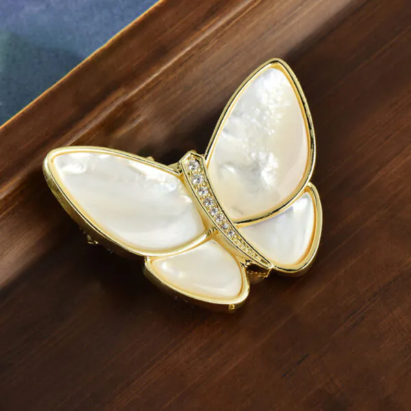 trâm cài áo vintage hình bướm