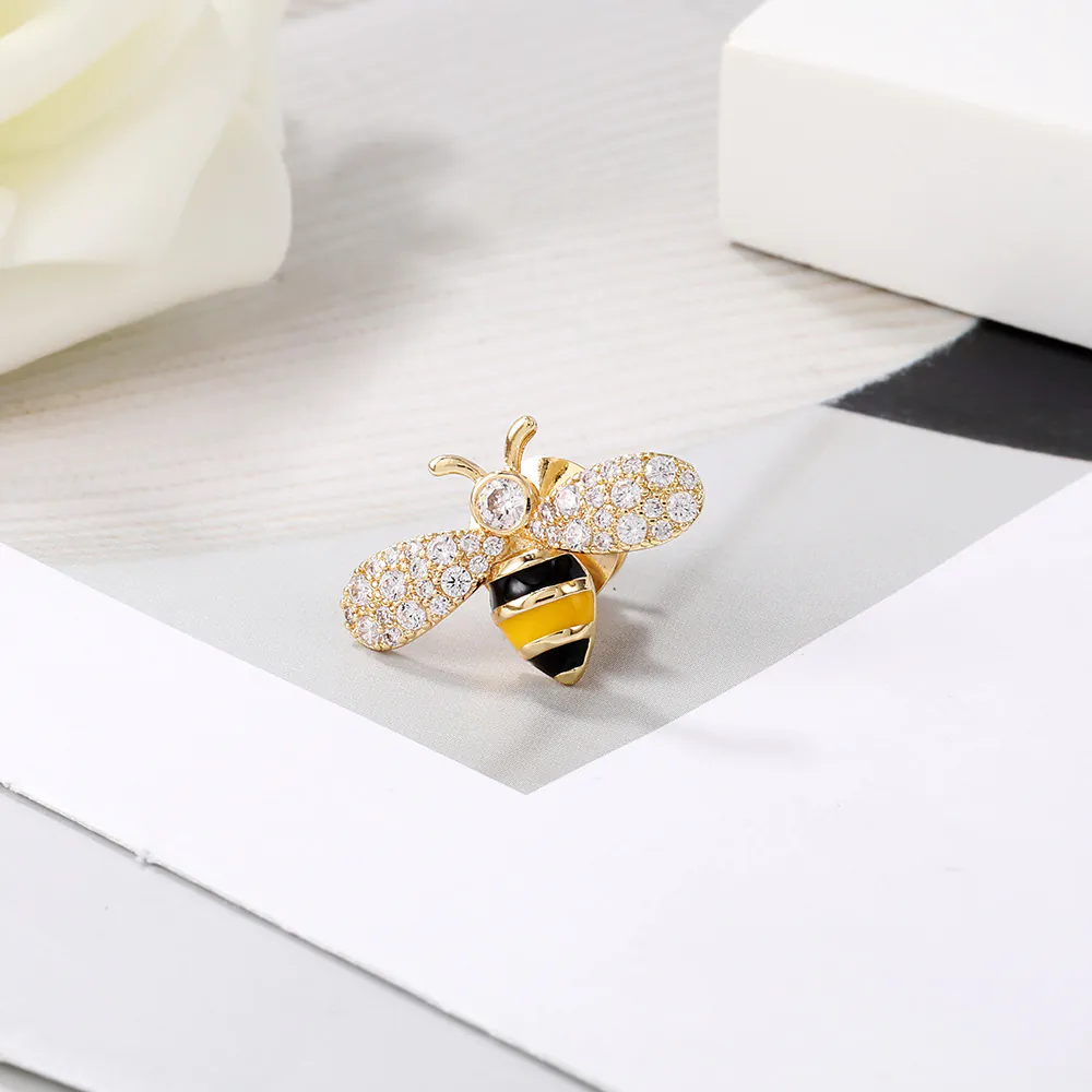 Pin Cài Áo Ong Đính Đá - Hình ảnh 5