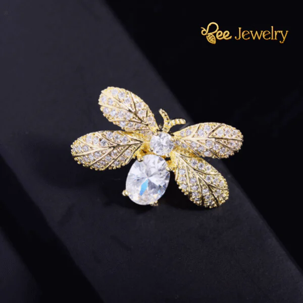 pin cài áo ong đính phale