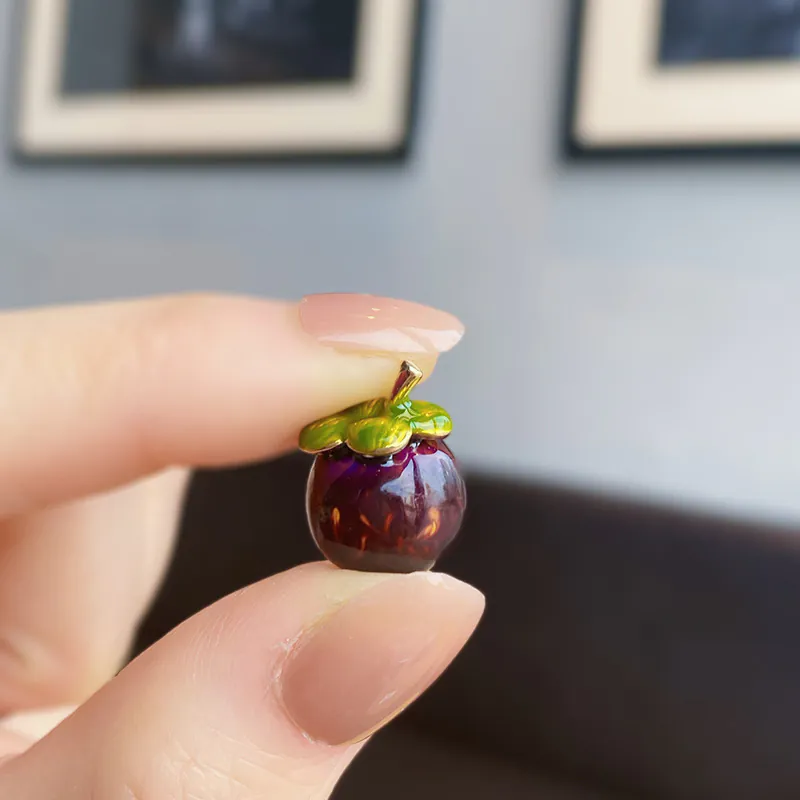 Pin Cài Áo Măng Cụt - Hình ảnh 8