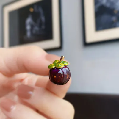 Pin Cài Áo Măng Cụt - Hình ảnh 6