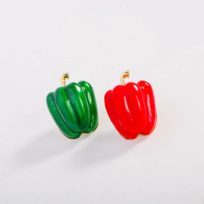 Pin Cài Áo Quả Ớt Chuông Xanh - Hình ảnh 3