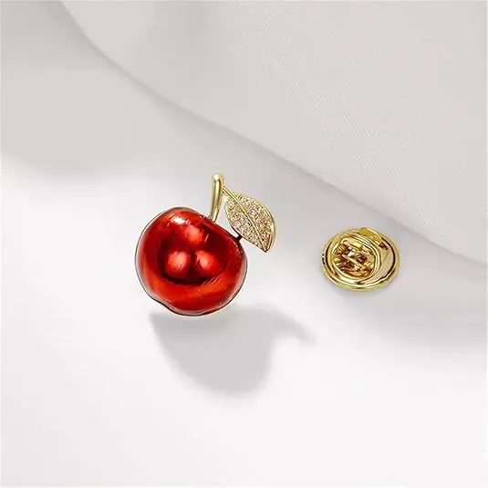 Pin Cài Áo Quả Táo - Hình ảnh 2