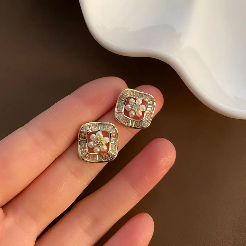 Trâm Cài Áo Hình Thoi Phale Đính Ngọc Trai - Hình ảnh 3