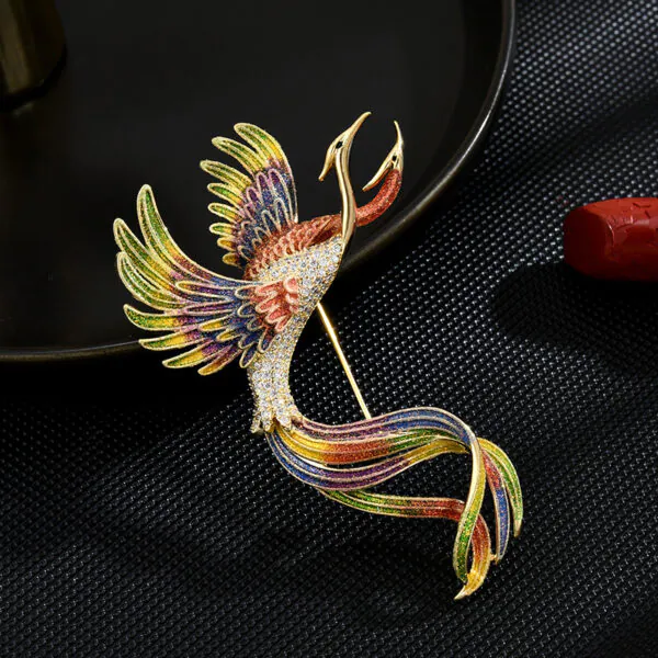 phượng hoàng cài áo nữ