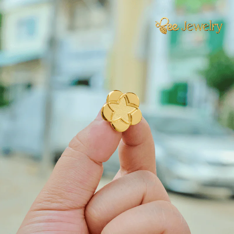 huy hiệu cài áo bidv mạ vàng
