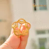Khuy Cài Khăn BIDV Mạ Vàng 24K