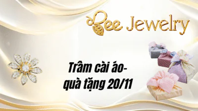 trâm cài áo quà tặng 20-11