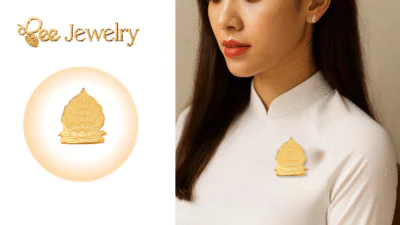 7 mẫu cài áo